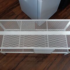 IKEA　BAGGEBO　テレビ台　テレビボード　バッゲボー　白　ホワイト　サイズ（約）幅90×奥35×高40　　■近隣配送無料 買取GO‼　栄和店の画像