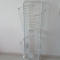 取引先決定⭐︎洗濯かご　2段の画像