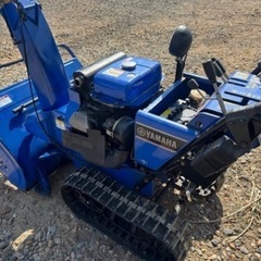 除雪機　10馬力　ヤマハ　YT1080ED ホンダ　スズキ 左右電動シューター エンジン実動の画像
