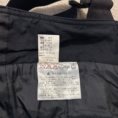 PHENIX  黒　メンズスキーウェアの画像