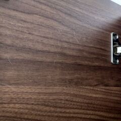 ★リユースのサカイ水戸店★  キャビネット ダークブラウン H210×D46.5×W40 クリーニング済み MT6322の画像