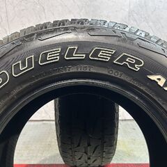 BS BRIDGESTONE DUELER A/T 001 275/65R17 17インチ 夏タイヤ 2本 21年製 バリ溝 ホワイトレター テラノ 78プラド等　(MTG785)クレジットカード QRコード決済可能の画像