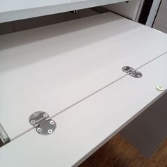 ★リユースのサカイ水戸店★  キャビネット ホワイト H80.5×D45×W60 クリーニング済み MT6323の画像