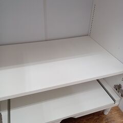 ★リユースのサカイ水戸店★  キャビネット ホワイト H80.5×D45×W60 クリーニング済み MT6323の画像