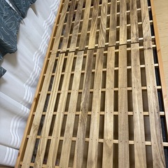 無印良品木製ベッドの画像