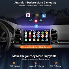 カーオーディオ A6PF Ultra 2G+32G 7インチ Androidの画像