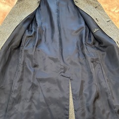 PS Paul Smith ポール・スミス ポールスミストレンチコートcortアウター 冬服 秋服  グレイグレー灰色系羊毛ウールキュプラメンズmen’s男性用肩幅約44センチ身幅約44センチ袖丈約59センチ着丈約84センチ日本製国産国内製メイドインジャパンの画像