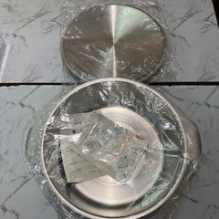 贅（Zei）ステンレス寄せしゃぶ鍋　26cmの画像