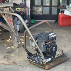 60キロクラス　プレートコンパクター　ランマー　作動品の画像