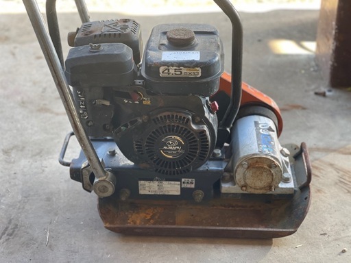 60キロクラス　プレートコンパクター　ランマー　作動品