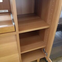 ★リユースのサカイ水戸店★  レンジ台 ブラウン H96×D44×W89.5 クリーニング済み MT6324の画像