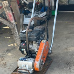 60キロクラス　プレートコンパクター　ランマー　作動品の画像