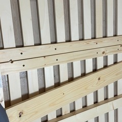 無料　ベッド　セミシングルの画像