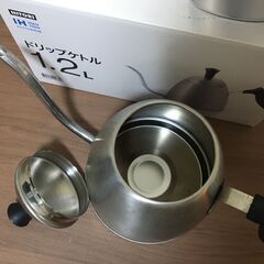【ガス・IH両方対応可◎】ドリップケトル　ニトリ　の画像