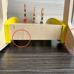 【値下げ】赤ちゃん　カタカタ　手押し車　木製の画像