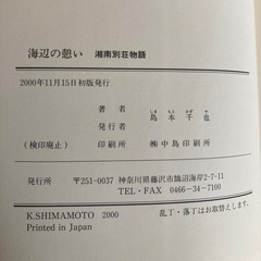 『海辺の憩い  湘南別荘物語』の画像