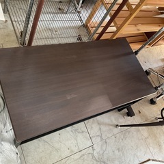 テーブル　センターテーブル　ブラウン　中古の画像