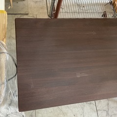 テーブル　センターテーブル　ブラウン　中古の画像