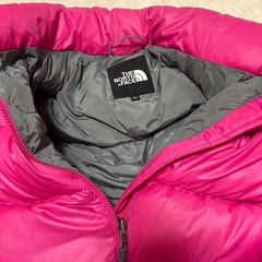 Lサイズ　ノースフェイス ヌプシ ダウン キッズ、レディース、中古品の画像