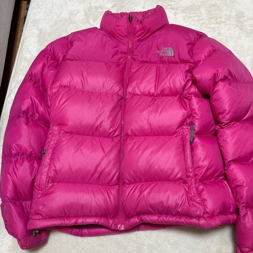 Lサイズ　ノースフェイス ヌプシ ダウン キッズ、レディース、中古品