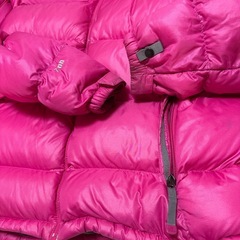 Lサイズ　ノースフェイス ヌプシ ダウン キッズ、レディース、中古品の画像