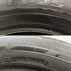 BS BRIDGESTONE ECOPIA EP25 185/60R16 16インチ 夏タイヤ 4本 23年製 バリ溝 アクア フィット ノートe-POWER等　(MTF204)クレジットカード QRコード決済可能の画像