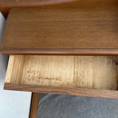 ダブルベットフレーム　収納付きの画像