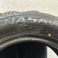 DUNLOP ENASAVE EC204 185/65R15 15インチ 夏タイヤ 4本 25年製 バリ溝 MAZDA2 デミオ フリード ノート ウイングロード等　(KTD559)クレジットカード QRコード決済可能の画像
