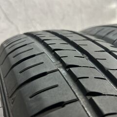 DUNLOP ENASAVE EC204 185/65R15 15インチ 夏タイヤ 4本 25年製 バリ溝 MAZDA2 デミオ フリード ノート ウイングロード等　(KTD559)クレジットカード QRコード決済可能の画像