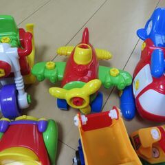 乗り物　工具で組立＆解体　玩具セットの画像