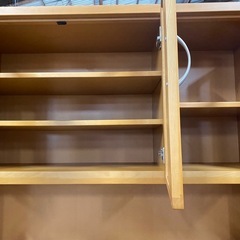 ⭐️土日元気に営業中‼️⭐️ キッチンボード　食器棚　＊下角に浮き有りの画像