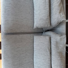 IKEA 3人掛けソファ グレーの画像