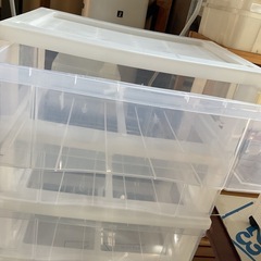 クローゼット収納　4段　中古の画像