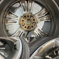 【DL WINTER MAXX SJ8 235/55R20】スタッドレス【日産 ムラーノ 純正ホイール 20インチ 7.5J5HPCD114.3+50】バリ溝 ハイグロス　(KTT718)クレジットカード QRコード決済可能の画像