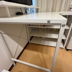 パソコンデスク　学習机の画像