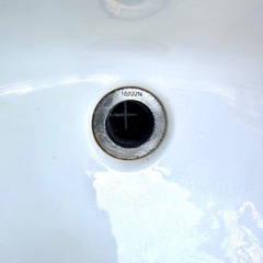 洗面台　洗面ボウル　陶器　水洗の画像