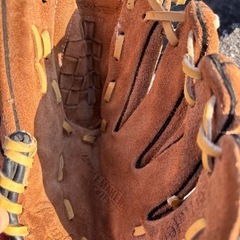 Rawlings ローリングス 野球 グローブ グラブ ブラウン　小学生低学年くらい用です。の画像