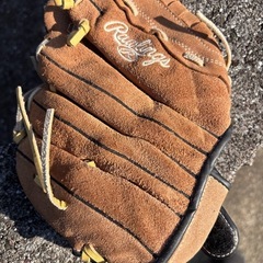 Rawlings ローリングス 野球 グローブ グラブ ブラウン　小学生低学年くらい用です。の画像