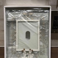 ミッキーミニーブライダルフォトフレームの画像