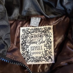 ZARAキッズコート　パーカー　100の画像