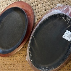 ステーキプレート大　2枚セットの画像