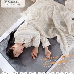 【新品未使用】電気毛布 敷き 洗える 140×80cm 8段階温度 4段階タイマー 速暖の画像