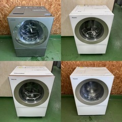 大人気オシャレ🉐 設置まで対応　新生活応援　Panasonic　キューブルドラム式洗濯機　7㌔ 乾燥機能付き  の画像