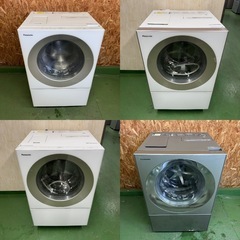 大人気オシャレ🉐 設置まで対応　新生活応援　Panasonic　キューブルドラム式洗濯機　7㌔ 乾燥機能付き  の画像