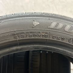DUNLOP ENASAVE EC300+ 215/50R18 18インチ 夏タイヤ 4本 20年製 バリ溝 ヤリスクロス CX-3 audi/Q2 VW/T-Roc等　(KTC372)クレジットカード QRコード決済可能の画像