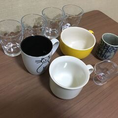 ※お取引相手決まりました【☆無料☆】コップ　ミニ計量カップ　マグカップ　グラス　湯呑み《まとめ売り》の画像
