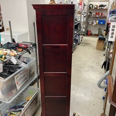 ロ2511-475 九州民芸家具　キャビネット　飾り棚　キズ汚れ有りの画像