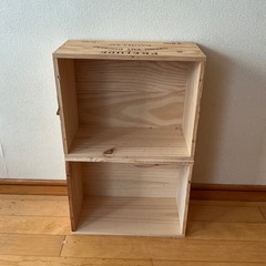 ワイン木箱の画像