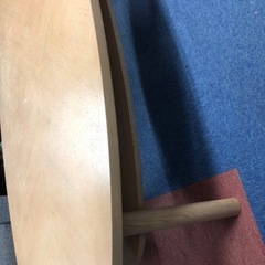 ナチュラル 木製 楕円形の画像