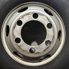 【YK LT151R 215/85R16 120/118L 12PR】夏タイヤ 6本【トラックホイール T16x5 1/2K 16インチ 5.5J6HPCD222.25+127】22年 バリ溝 (KTT710)クレジットカード QRコード決済可能の画像